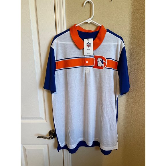 Nike Denver Broncos Rewind Polo Shirt - Size - NWT - Picture 3 of 6
